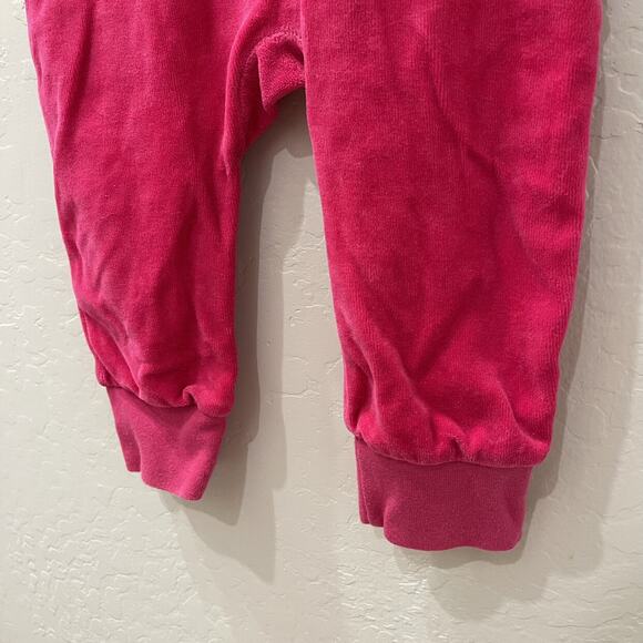 Maxomorra Cat Pink Velour Tank Dungarees - Picture 4 of 9